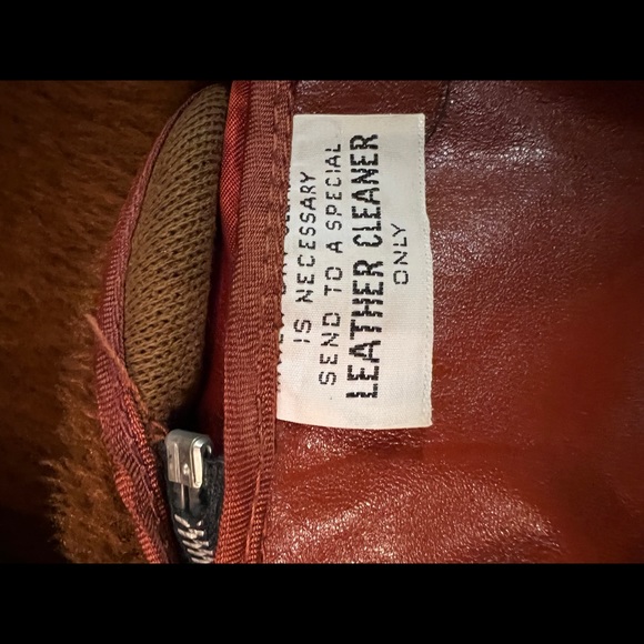 JC Penney Vintage Leather jacket - Picture 7 of 7